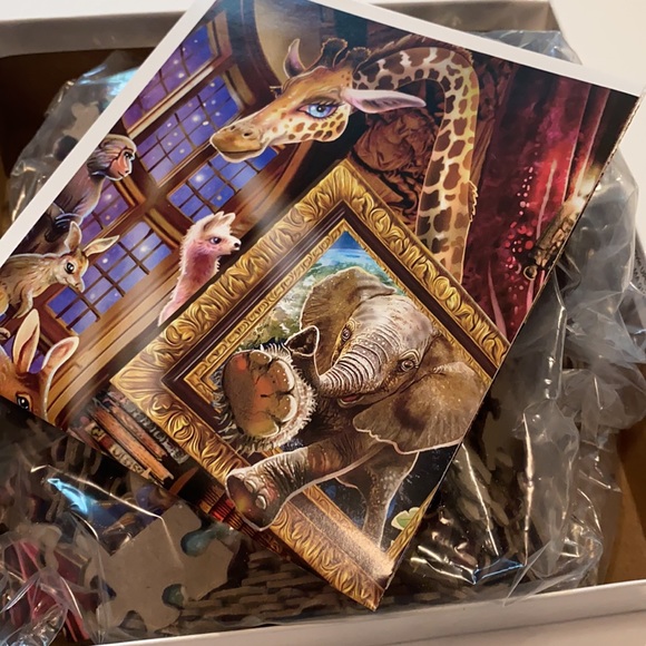 550 piece Story Mania Puzzle Ceaco 24” x 18” New - Picture 6 of 7